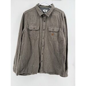 Vissla Men's XL Long Sleeve Button Up
